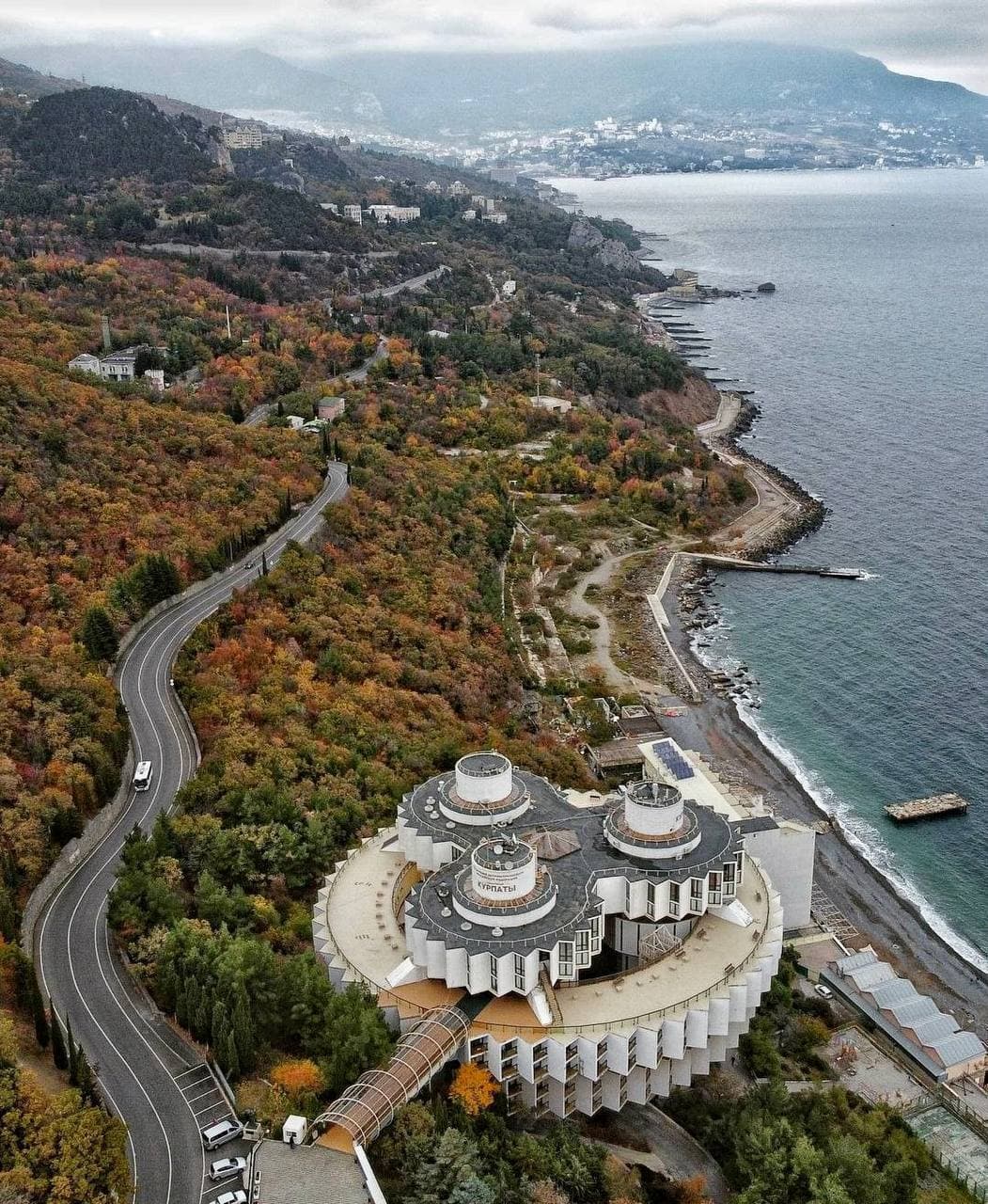 Санаторий Курпаты в Крыму (Республика Крым). Автор: lanasator, фото 3